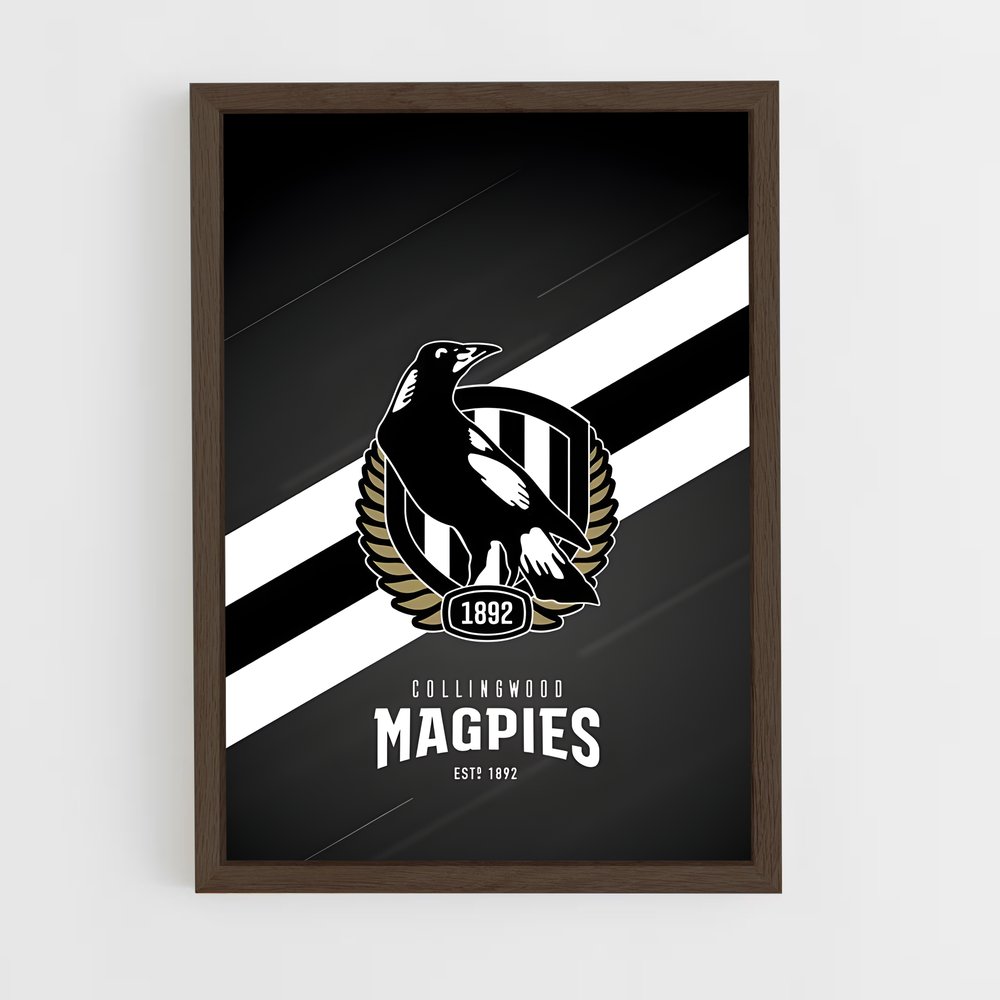 Poster Eagles & Magpies – affiche Football australien (vue 5)